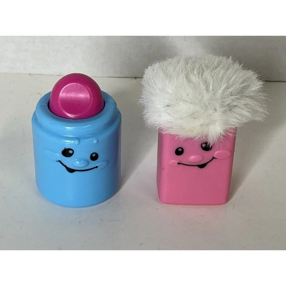 Fisher Price Laugh Learn Magical Musical Mirror replacement lipstick comb puff +